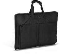 Bingfu Travel Bag for Gen3 V3 Rectangular Satellite Internet Kit - Double Pocket Design for Antenna, Ethernet Cable, Router, Power Supply - Ideal for RV Camping and Outdoor Use, Black