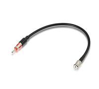 Bingfu Universal Vehicle Car Stereo FM AM Antenna Adapter Cable ISO to DIN Connector Cable 30cm for Volkswagen VW Skoda Vehicle Car Audio HD Radio Head Unit Stereo CD Media Receiver