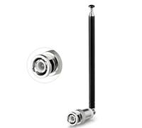 Bingfu VHF UHF Telescopic Radio Scanner Antenna 5-Sections 42cm with BNC Male Connector for CB/Scanner/Two-way/Mobile/FM Transmitter/Wireless Microphone Receiver
