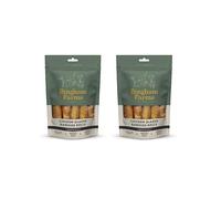 Bingham Farms Chicken Glazed Rawhide Roll Dog Treat - Dental Chew, Nut