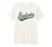 Binghamton NY Varsity Script Classic Sport Jersey Style Premium T-Shirt