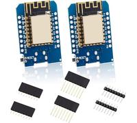 Binghe 2pcs ESP NodeMcu Development Board, ESP ESP-12 Module 4M Byte WLAN WiFi Internet Development Board with IDE Mini ESP Support OTA Online