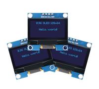 Binghe 3 Pcs 0.96 Inch OLED Display I2C IIC Module, White Characters 128 x 64 Pixels, Arduino Compatible