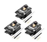 Binghe 3 Pcs ESP CAM WiFi Bluetooth Module ESP-CAM Development Board with OV2640 Kamara Module + 2.4G External Antenna + ESP-CAM-CM Programming Module with Mini USB Compatible with Arduino