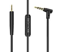 BINGLE 2.5mm to 3.5mm Replacement Audio Cable for Bose 700 QC45 QC35 | 2.5mm to 3.5mm Wire Inline Mic/Remote Control for Bose 700 QC Ultra QC45 QC35 35II QC25, OE2 & OE2i, JBL E45/55BT E65BTNC