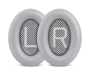 Bingle Replacement Earpads for Bose Quiet comfort 15 QC15 QC25 QC35 Ae2 Ae2i Ae2w,Ear Pads Cushions Replacement for Bose Headphones（Gray）