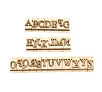 BINGNU 26pcs/set Capital Letters Gold Brass Stamp Molds A-Z Craving Tool Iron Press Stamping Leather/Wood/Cake Craft for offices and factories
