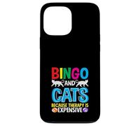 Bingo And Cats Therapy Is Expensive Bingo Player Case for iPhone 13 Pro Max