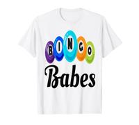 Bingo Babes Player Winner Matching Friend Group Saying Value Graphic T-Shirt