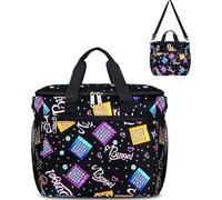 Bingo Bag for Bingo Set Stuff Supplies Bingo Bags with Pockets for Bingo Daubers Dabbers Dobbers Dotters Casino Bingo Game Accessories for Bingo Lovers Players Bingo Prizes for Adults Juego de Bingo