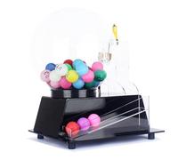 Bingo Ball Cage with 100 Balls, Automatic Lottery Drawing Machine for Family Entertainment, Fun Game for Groups and Parties
