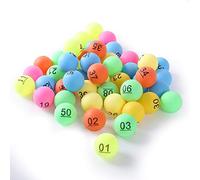 Bingo Ball Raffle Game Colorful Ping Pong Ball Ball Numbered Ball