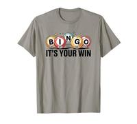 Bingo Balls You Won Celebration White T-Shirt