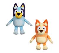 Bingo & Bluey Plush Toys Bundle - Exclusive 2-Pack Soft Bluey Toys, Deluxe