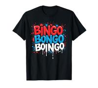 Bingo Bongo Boingo Funny Retro Game Rhythm T-Shirt
