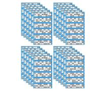 Bingo Book 1-600 | 6 to View Numbered Bingo Tickets Pad | Perfect for Christmas, New Year, Family Games, Party Nights, Office Events & Fun Get Togethers - (Pack of 25)