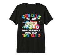 Bingo Caller Funny Bingo Game Night Premium T-Shirt