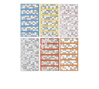 Bingo Card/Pad Edible Icing Sheet A4 Cake Toppers