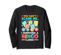 Bingo Casino Apparels For Men Or Women Playing Lottery Long Sleeve T-Shirt