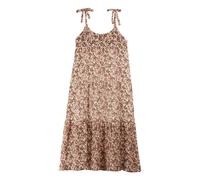 Bingo Cotton and Silk Dress Dusty Pink S