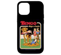Bingo Digs a Hole Sarcastic Dog Retro Funny Adult Humor Case for iPhone 12/12 Pro