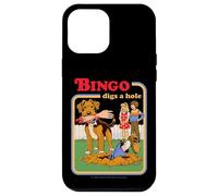 Bingo Digs a Hole Sarcastic Dog Retro Funny Adult Humor Case for iPhone 12 Pro Max