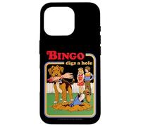 Bingo Digs a Hole Sarcastic Dog Retro Funny Adult Humor Case for iPhone 16 Pro