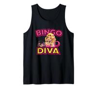 Bingo Divas | Bingo Women | Bingo Lover | Bingo Flamingo Tank Top