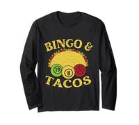 Bingo Game Bingo Tacos Bingo Long Sleeve T-Shirt