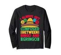 Bingo Game Get Confused Bingo & Gringo Bingo Long Sleeve T-Shirt