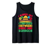 Bingo Game Get Confused Bingo & Gringo Bingo Tank Top