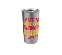 Bingo Game Hate A Very Good Player Bingo Stainless Steel Insulated Tumbler