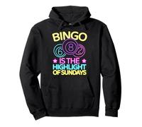 Bingo Game Is The Highlight Of Sundays Bingo Pullover Hoodie