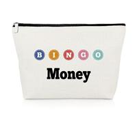 Bingo Gifts Bingo Money Game Makeup Bag Bingo Player Gifts Funny Gambler Gifts Casino Lovers Gift Cosmetic Bag Bingo Lover Gift Casino Gambling Gift Christmas Birthday Gifts Travel Cosmetic Pouch