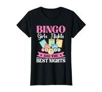 Bingo Girls Night Are The Best Nights Gambling Lottery T-Shirt