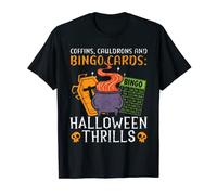 Bingo Halloween Trick Or Treat Bingo Player Bingo Caller T-Shirt