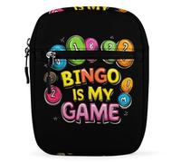 Bingo Is My Game Small Crossbody Bag for Men Women