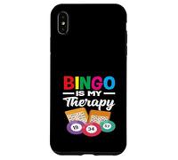 Bingo Is My Therapy Bingo Fun Game Lovers Case for iPhone XS Max