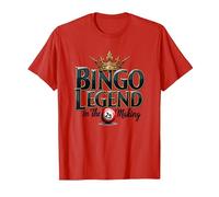 Bingo Legend T-Shirt, Men, Red, 3X-Large