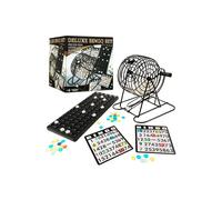 KreativeKraft Bingo Game Set or Bingo Accessories, Raffle Tickets Easy Tear Bingo Dabbers Non Drip Bingo Book Bingo Tickets Counters for Events Parties (Bingo Game Set)
