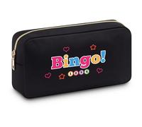 Bingo Lovers Gift Funny Bingo Gifts for Women Bingo Makeup Bag Bingo Gifts for Women Bingo Game Gifts Bingo Bag for Women Bingo Player Gift Bingo Christmas Birthday Graduation Gifts Cosmetic Pouch
