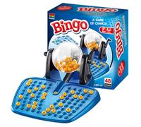 Bingo Machine Game Set - Durable Professional Lottery Toy, Traditional Board Game, Family Party Entertainment | Classic for Kids Gift Group Meeting Home School Holiday Event