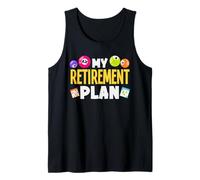 Bingo My Retirement Plan Funny Game Lover Tank Top