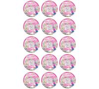 Bingo Personalised 2" Round Edible Birthday Icing Cup Cake Toppers