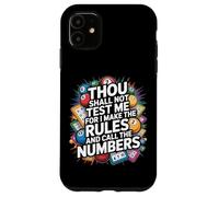 Bingo Player Bingo Caller Thou Shall Not Test Me For I Make Case for iPhone 11