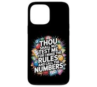 Bingo Player Bingo Caller Thou Shall Not Test Me For I Make Case for iPhone 13 Pro Max
