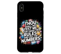 Bingo Player Bingo Caller Thou Shall Not Test Me For I Make Case for iPhone XS Max