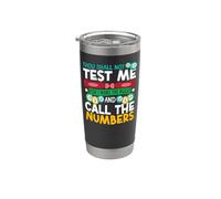 Bingo Player Bingo Caller Thou Shall Not Test Me for I Make Stainless Steel Insulated Tumbler