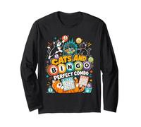 Bingo Player Cats and Bingo Perfect Combo Funny Long Sleeve T-Shirt