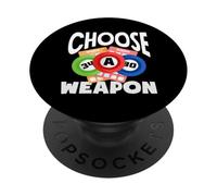 Bingo Player Choose A Weapon Bingo Fun Design PopSockets Adhesive PopGrip